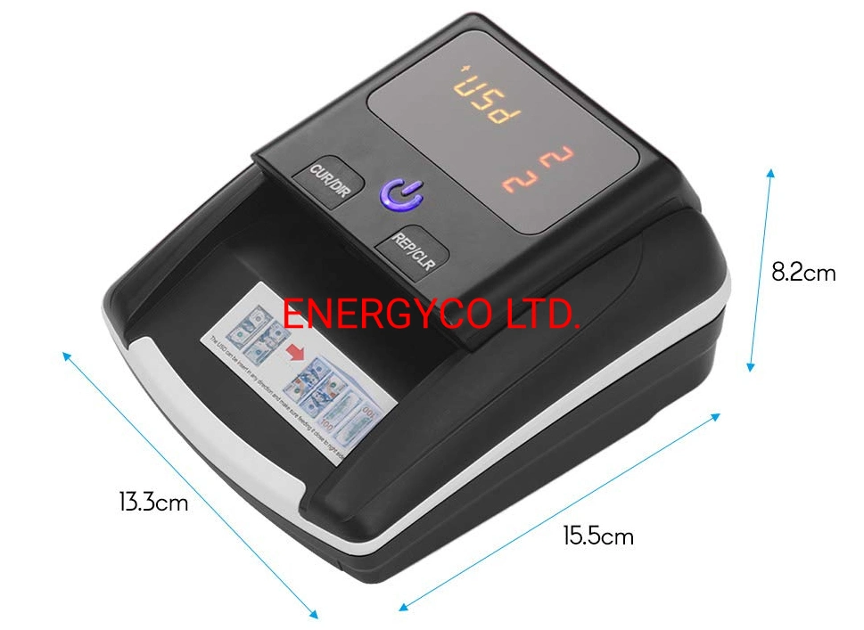 Banknote Detector Denomination Detector UV / Mg / IR / Dd Currency Cash Detector