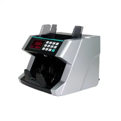 Union 0734 Mini máquina contadora de dinero, contador de dinero, práctico contador de billetes portátil